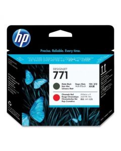 HP 771 Matte Black-Chromatic Red Designjet Printhead
