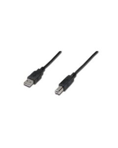 ASSMANN AK-300102-010-S :: USB 2.0 кабел, Type A - B, 1.0 м