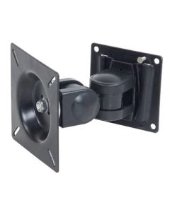 VALUE 17.99.1121 :: Стойка за LCD дисплей, за стена, 2 шарнира, черна