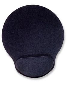 MANHATTAN 434362 :: Ергономична подложка за мишка FOAM, черен