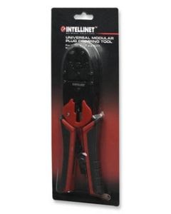 INTELLINET 211048 :: Клещи за кримпване RJ-45-12-11-Strip-cuter