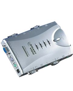 VALUE 14.99.3298 :: Автоматичен KVM Switch "Pocket", 1x User - 4 PCs, аудио