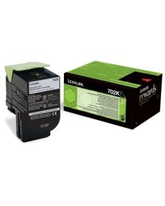 Lexmark 70C20K0 CS-CX310, 410, 510 Black Return Programme 1K Toner Cartridge