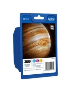 Brother LC-1240 C-M-Y Rainbow Bonus Pack Ink Cartridge for MFC-J6510-J6910