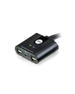 ATEN US424 :: Периферен превключвател, 4x 4, USB 2.0 (4 PC поделят 4 USB у-вa)