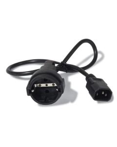 APC Power Cord, C14 to CEE 7-7 Schuko, 0.6m
