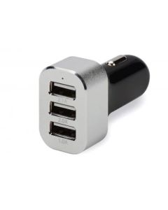 EDNET EDN-84119 :: Зарядно за кола, USB, 12-18V вход, 3x 5V, 2.1А-2А-1A изходи