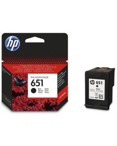 HP 651 Black Ink Cartridge 