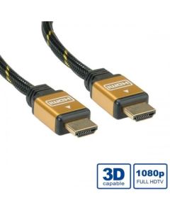 ROLINE 11.04.5565 :: Gold HDMI High Speed кабел, HDMI M - HDMI M, 5.0 м