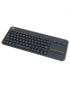 Keyboard Logitech Wireless Touch K400 Plus, Черна