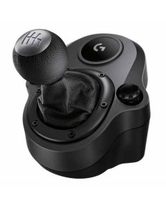 Logitech G Shifter, Six Speeds, G923, G29 AND G920 Racing Wheels, Steel, Leather