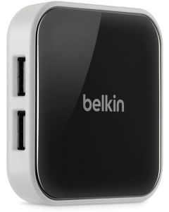 Belkin F4U022vsa, 7х USB-A, 480Mbps, Plug and play, Черен