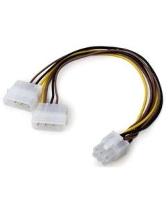 Адаптер Adapter 2xMolex to 6pin PCI-E VGA - CE313