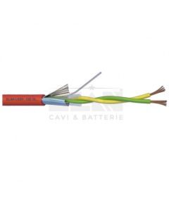 ELAN 242051R :: Кабел за аларма, 2x 0.50 Twisted Pair, 400V, Ø 5.0 мм, 100 м