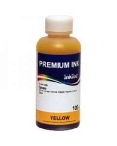 Бутилка с мастило INKTEC за Canon CLI-221Y-821Y-521Y, 100 ml, Жълт