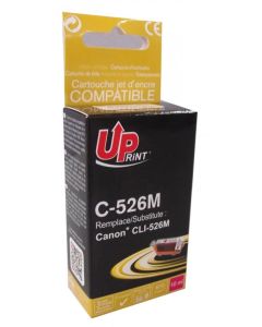 Патрон с ЧИП CANON CLI-526 MAGENTA, 10ml, 670k, Uprint