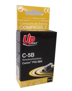 Мастилница UPRINT PGI-5 CANON, С чип, Черен