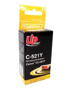 Патрон с ЧИП CANON CLI-521 Yellow 10ml, iP3600 - MP540 - 980-MX860