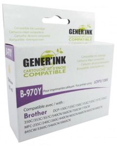 Патрон BROTHER LC1000-LC970, 10ml MFC 240, DCP130- 540 yellow,10 ml 325k. Uprint