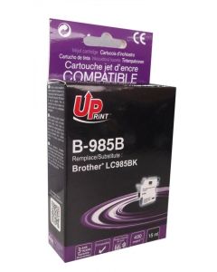Патрон BROTHER LC985 BLACK, DCP-J125-J315W-MFCJ265W-415W, 15 ml 430k Uprint
