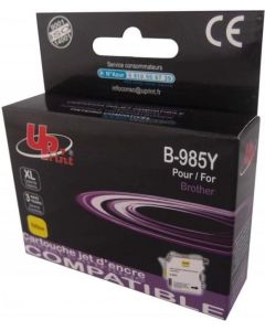 Патрон BROTHER LC985 YELLOW, DCP-J125-MFCJ265W-415W, 12 ml 600k, Uprint