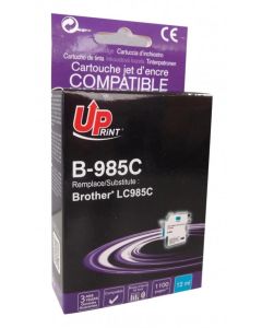 Патрон BROTHER LC985 CYAN, 12 ml 800 k, Uprint
