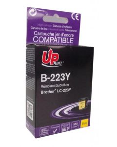 Патрон BROTHER LC223 Yellow, 8 ml 550k Uprint