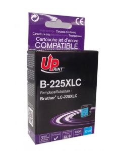 Патрон BROTHER LC225 XL CYAN, 13 ml 1200k Uprint