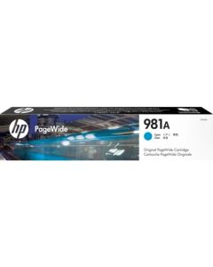 HP 981A Cyan Original PageWide Cartridge