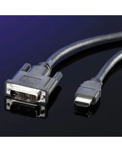 VALUE 11.99.5519 :: DVI кабел, DVI M - HDMI M, single link, 1.0 м