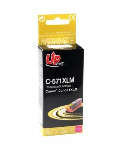 Патрон CANON CLI-571 XL Magenta 11ml, 720k, Uprint