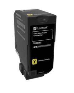 Lexmark 74C20Y0 CS720, CS-CX725 Yellow Return Programme 3K Toner Cartridge