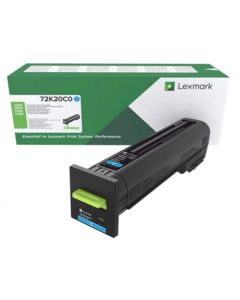 Lexmark 72K20C0 CS-CX820, CX825, 860 Cyan Return Programme 8K Toner Cartridge