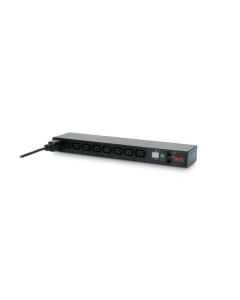 APC Rack PDU, Switched, 1U, 16A, 208-230V, (8)C13