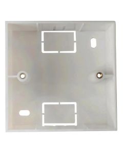 VALUE 25.99.8201 :: Кутия за модулна AV розетка, 86x86мм, бяла