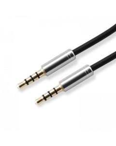 SBOX 3535-1.5W :: Аудио кабел, 3.5 мм стерео жак M-M, 1.5 м, бял