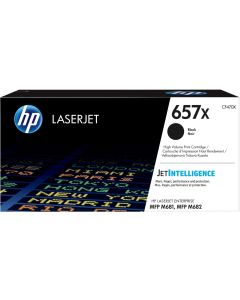 HP 657X High Yield Black Original LaserJet Toner Cartridge (CF470X)
