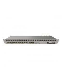 Рутер MikroTik RB1100Dx4, 1100AHx4 Dude Edition, 13xGE, 60GB M.2 SSD, 2x SATA3