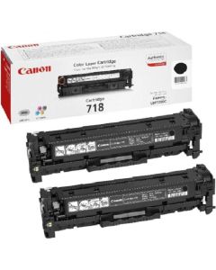 Canon CRG-718BK, 2Pk