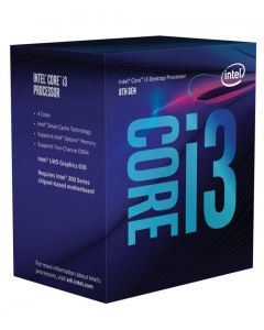 CPU i3-8100, 3.6-6M-s1151, Tray w-o fan