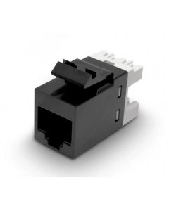 RJ45 жак инсърт категория 5e, неекраниран, без капаче, черен, COMMSCOPE