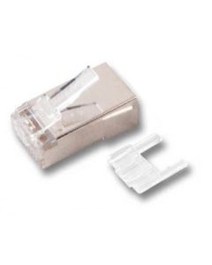 MegaD modular plug, CAT.6, RJ45 STP, complete, without strain relief boot
