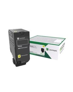 Lexmark 73B20Y0 CS-CX827 Yellow Return Programme 15K Toner Cartridge