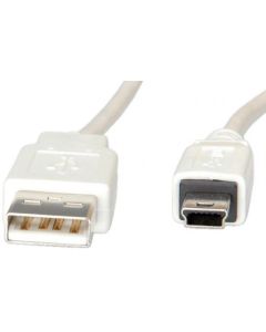 VALUE S3143-100 :: USB 2.0 кабел, тип A към 5-Pin mini, 3.0 м