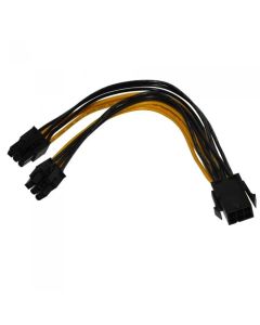 Makki Mining PCI-E Splitter 6pin -- 2x 6pin - MAKKI-CABLE-PCIE6-TO-2x6