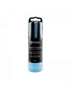 SBOX CS-5005B :: Спрей за почистване на техника, 150 мл, със синя кърпа
