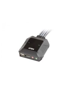 ATEN CS22DP :: USB DisplayPort KVM Switch, 2x 1, Remote port selector