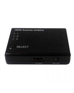 ROLINE 14.01.3575 :: 4K HDMI Видео превключвател, 2160@60Hz, 3 порта