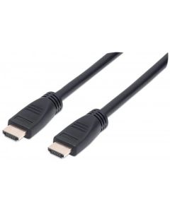 MANHATTAN 353960 :: HDMI кабел с Ethernet за монтаж в стена, CL3,3D, 4K, M-M, 8.0 m