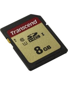 Transcend 8GB SD Card UHS-I U1, MLC